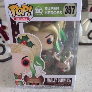 Funko Pop Super Heroes Harley Quinn with Helper